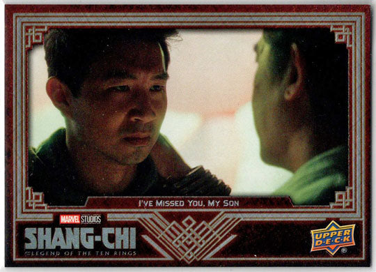 2023 Upper Deck Marvel Shang-Chi Silver Parallel Card 22 "I've Missed You…" /199