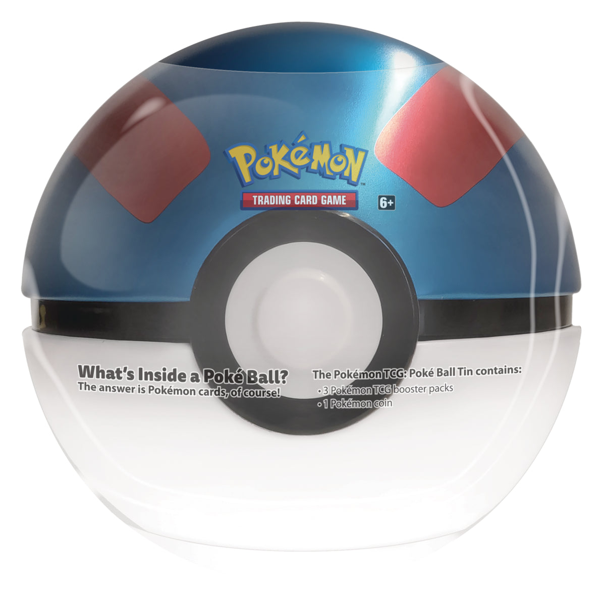 Poke Ball Tin (Great Ball/Winter 2024)