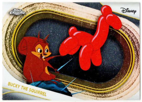 2025 Topps Chrome Disney Base Card 23 Bucky The Squirrel
