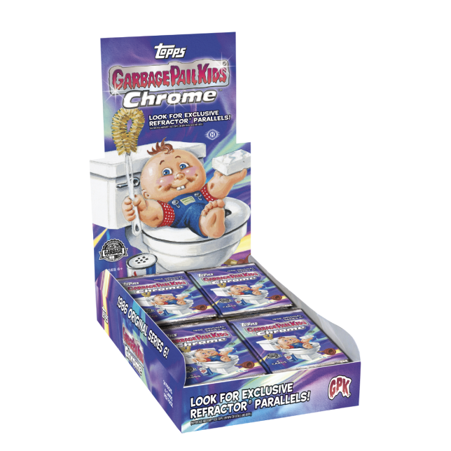 2023 Topps Garbage Pail Kids Chrome Hobby Box GPK Original Series 6