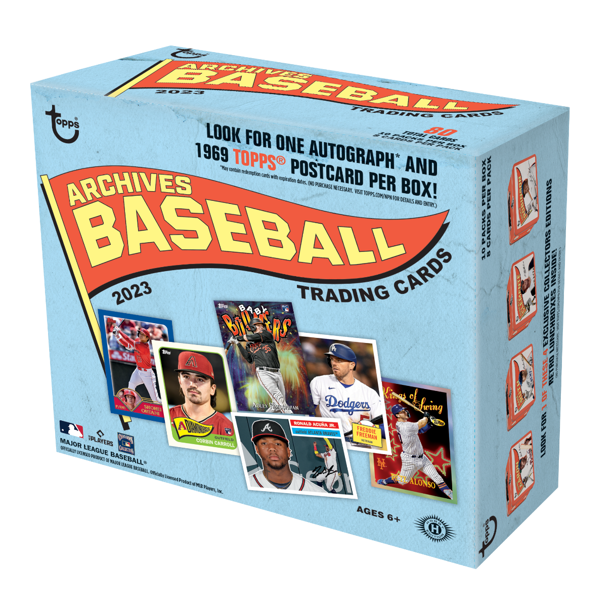 2023 Topps Archives Baseball Hobby Collector Tin
