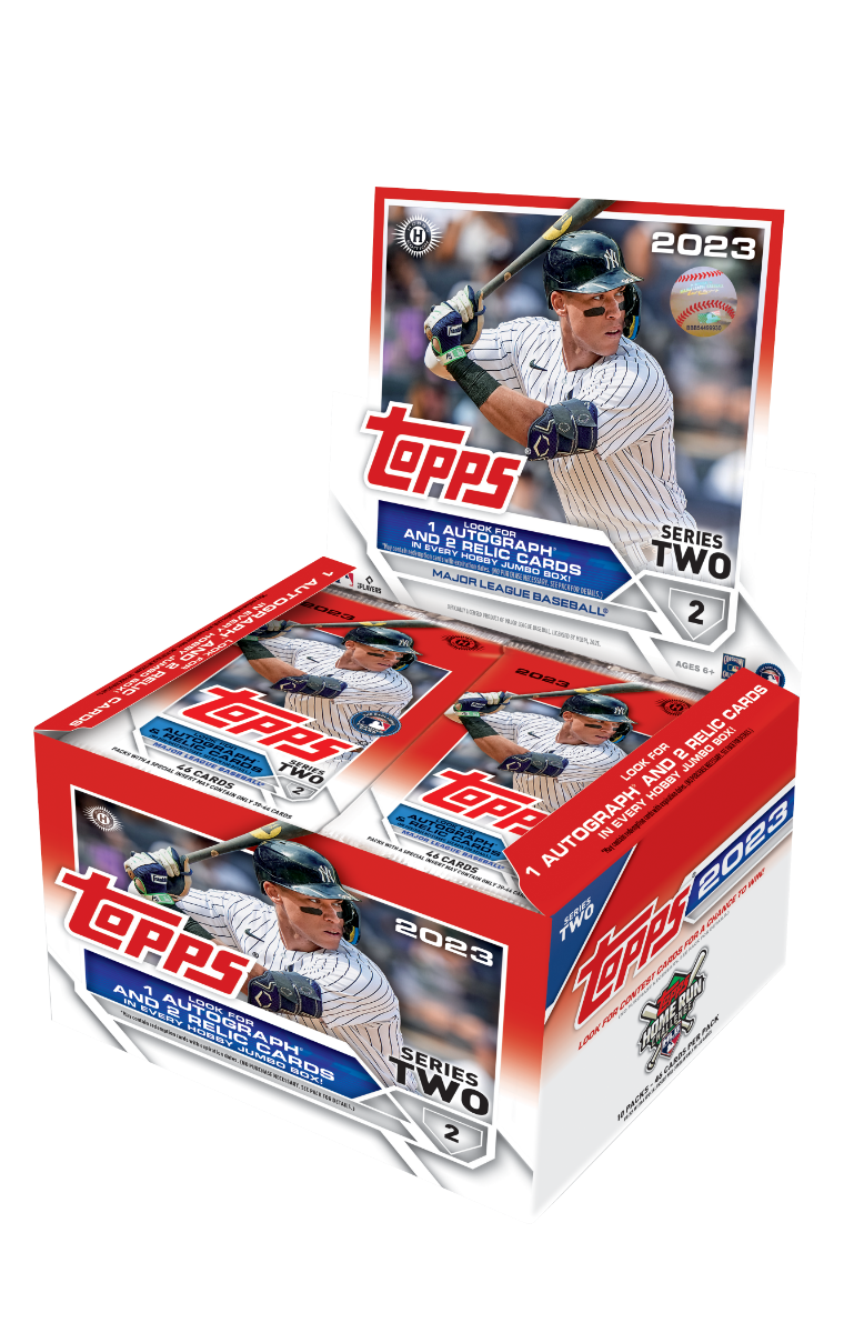 2023 Topps Baseball Series 2 Jumbo HTA Card Box