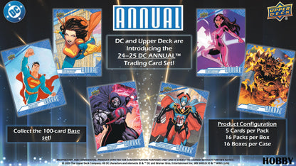 Upper Deck 2024-25 DC Annual Hobby Box