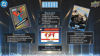 Upper Deck 2024-25 DC Annual Hobby Box