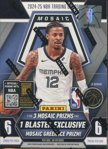 2024-25 Panini Mosaic Basketball Hobby Blaster Box