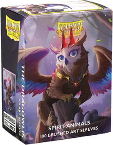 Dragon Shield Brushed Art Sleeves - The Dragowlis 100ct