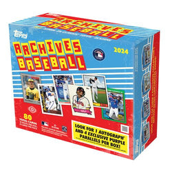 2024 Topps Archives Baseball Collector Tin Box