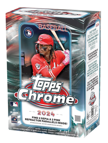 2024 Topps Chrome Baseball Hobby Value Box