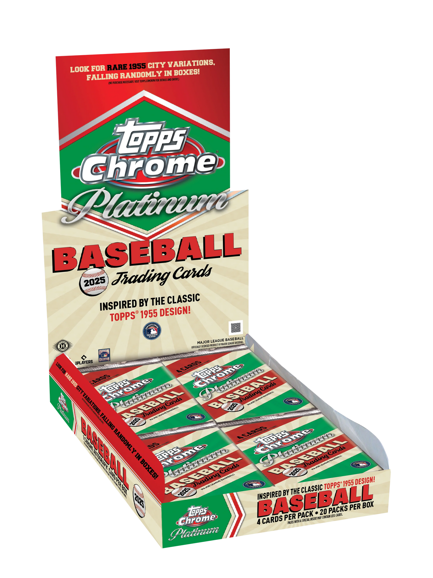 2025 Topps Chrome Platinum Anniversary Baseball Hobby Box