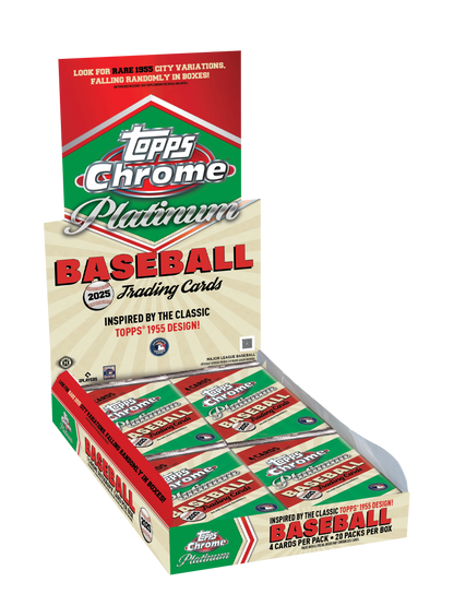 2025 Topps Chrome Platinum Anniversary Baseball Hobby Box