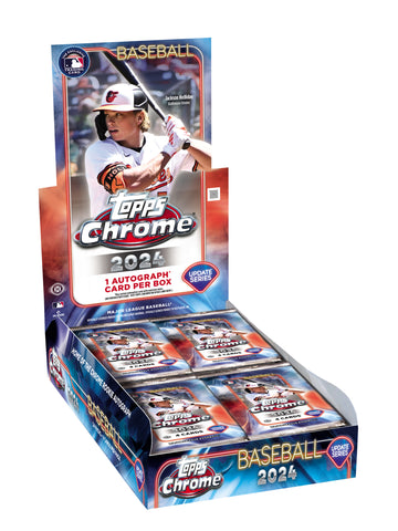 2024 Topps Chrome Update Baseball Hobby Box  ***PRE-ORDER***