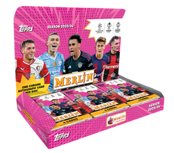 2023-24 Topps Chrome Merlin UEFA Club Competitions Hobby Box