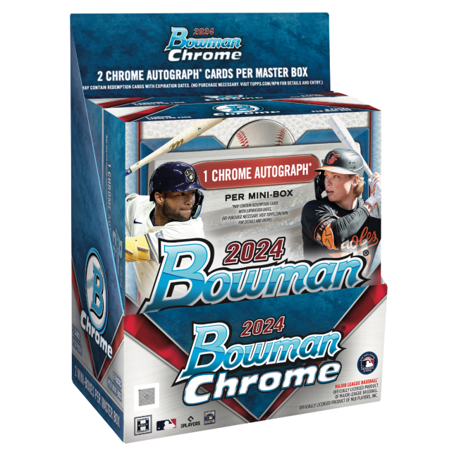 2024 Topps Bowman Chrome Hobby Master Box