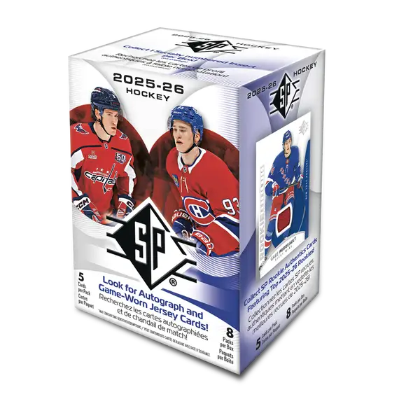 2025-26 Upper Deck SP Hockey Blaster Box