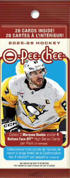 2025-26 Upper Deck O-Pee-Chee Hockey Fat Pack