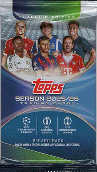 2025-26 Topps UEFA Club Competitions Soccer Pack