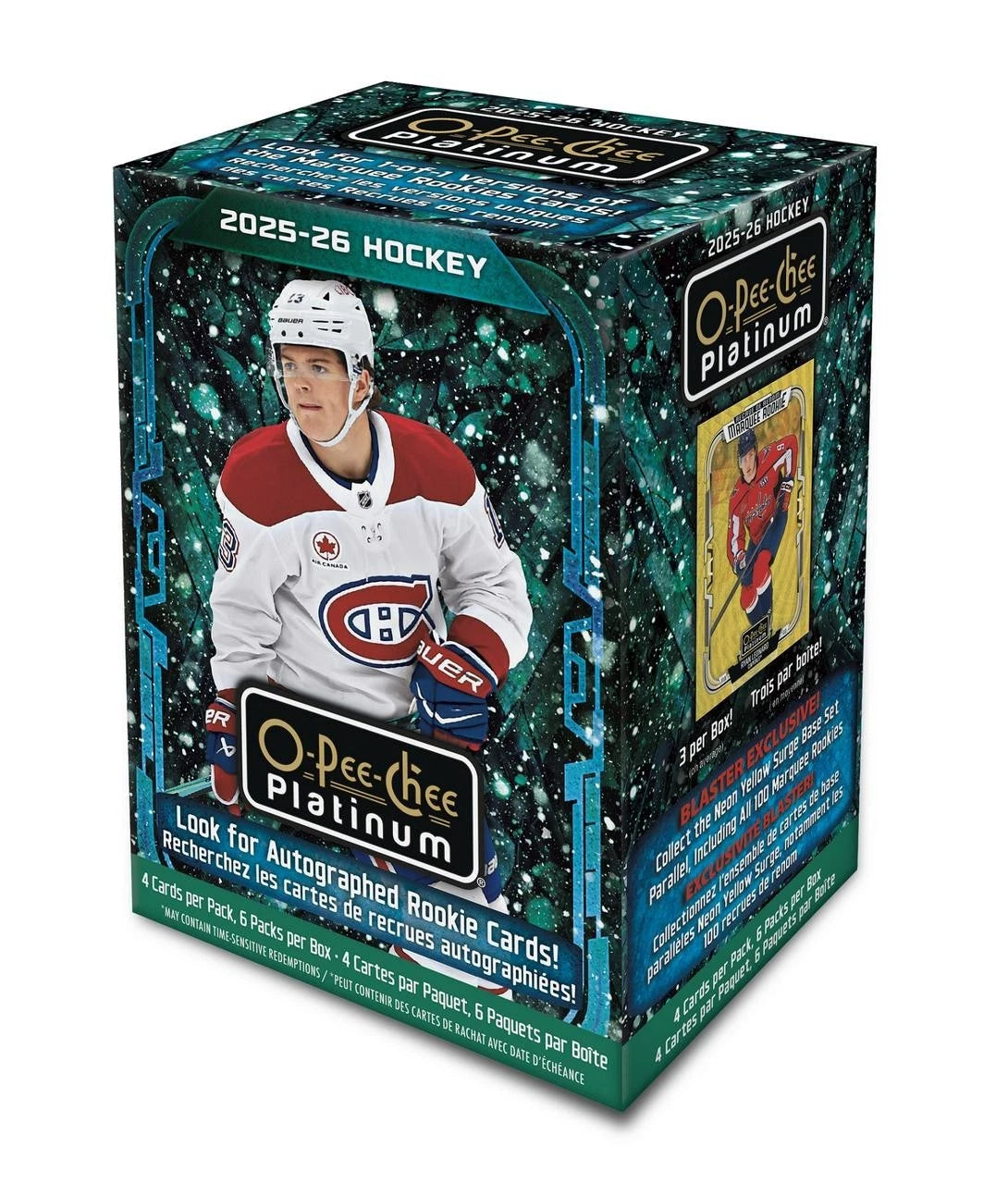 2025-26 UD O-Pee-Chee Platinum Hockey Blaster Box