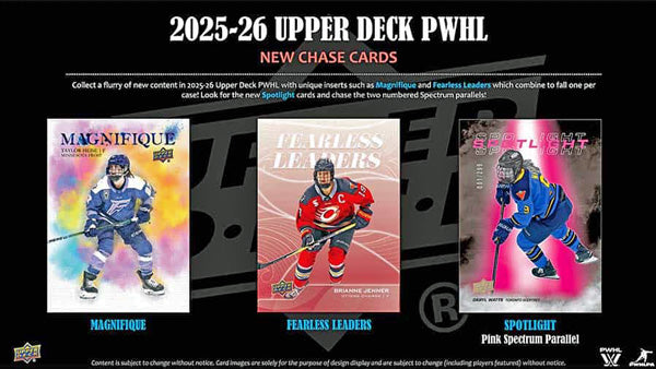 2025-26 Upper Deck PWHL Hobby Box