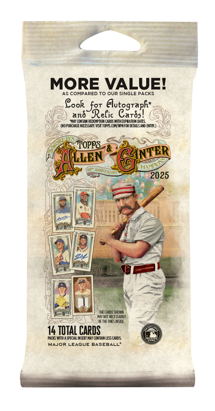 2025 Topps Allen & Ginter Baseball Hanger Fat Pack