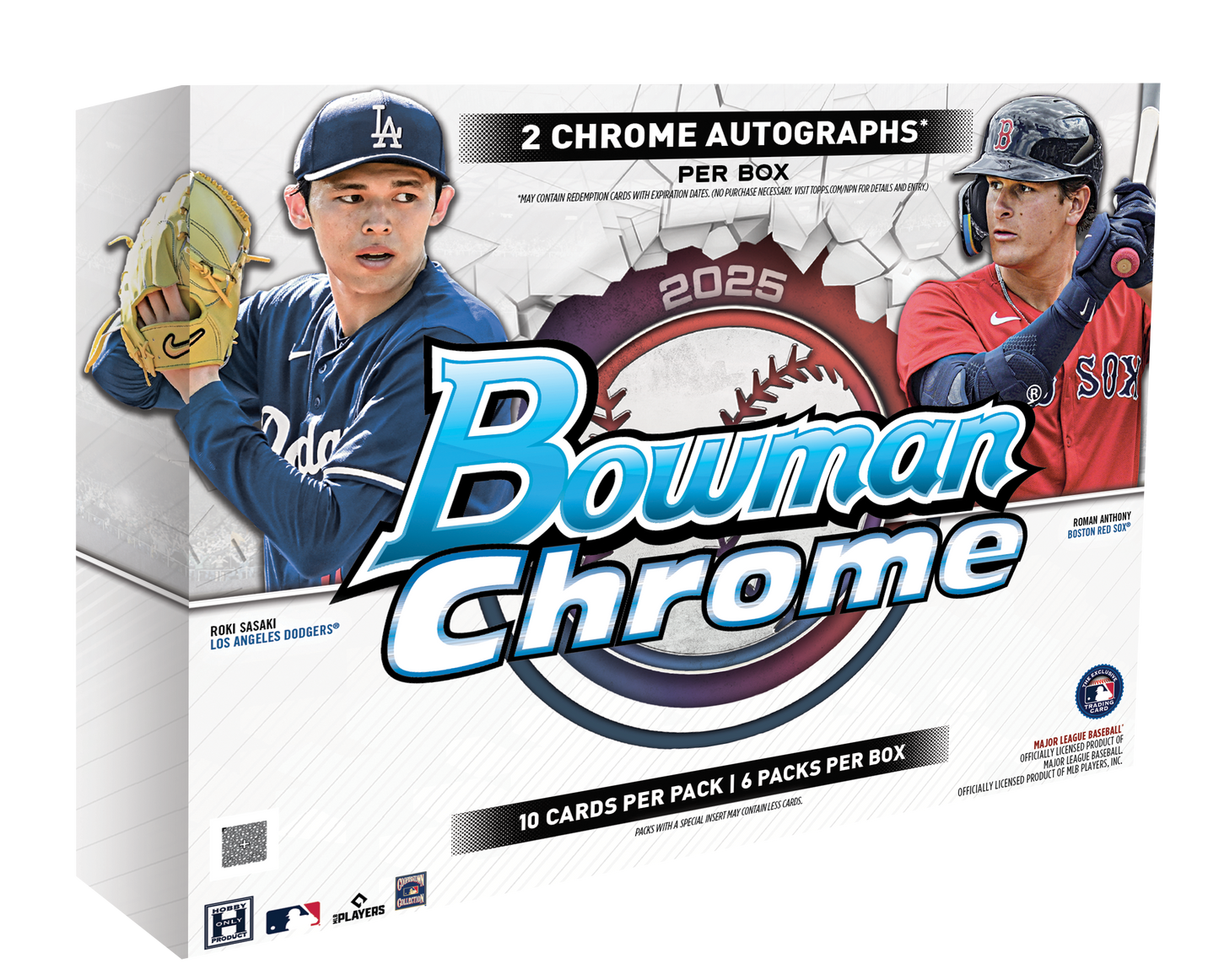 2025 Topps Bowman Chrome Baseball Hobby Box