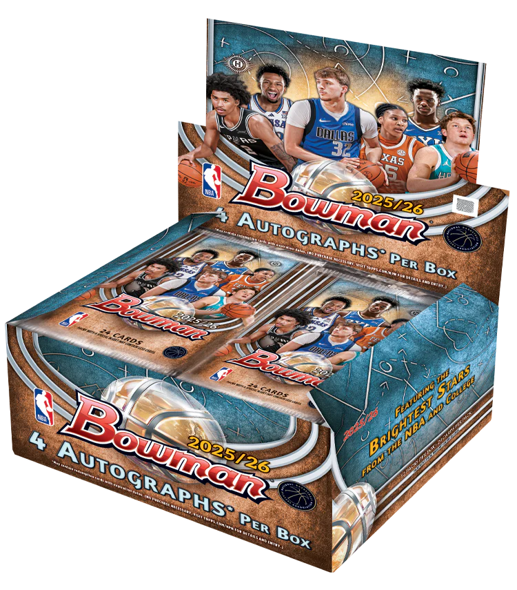 2025-26 Topps Bowman Basketball Hobby Jumbo Box