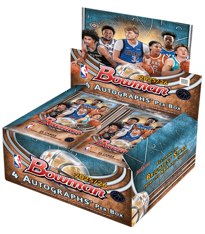 2025-26 Topps Bowman Basketball Hobby Jumbo Box