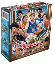2025-26 Topps Bowman Basketball Mega Box