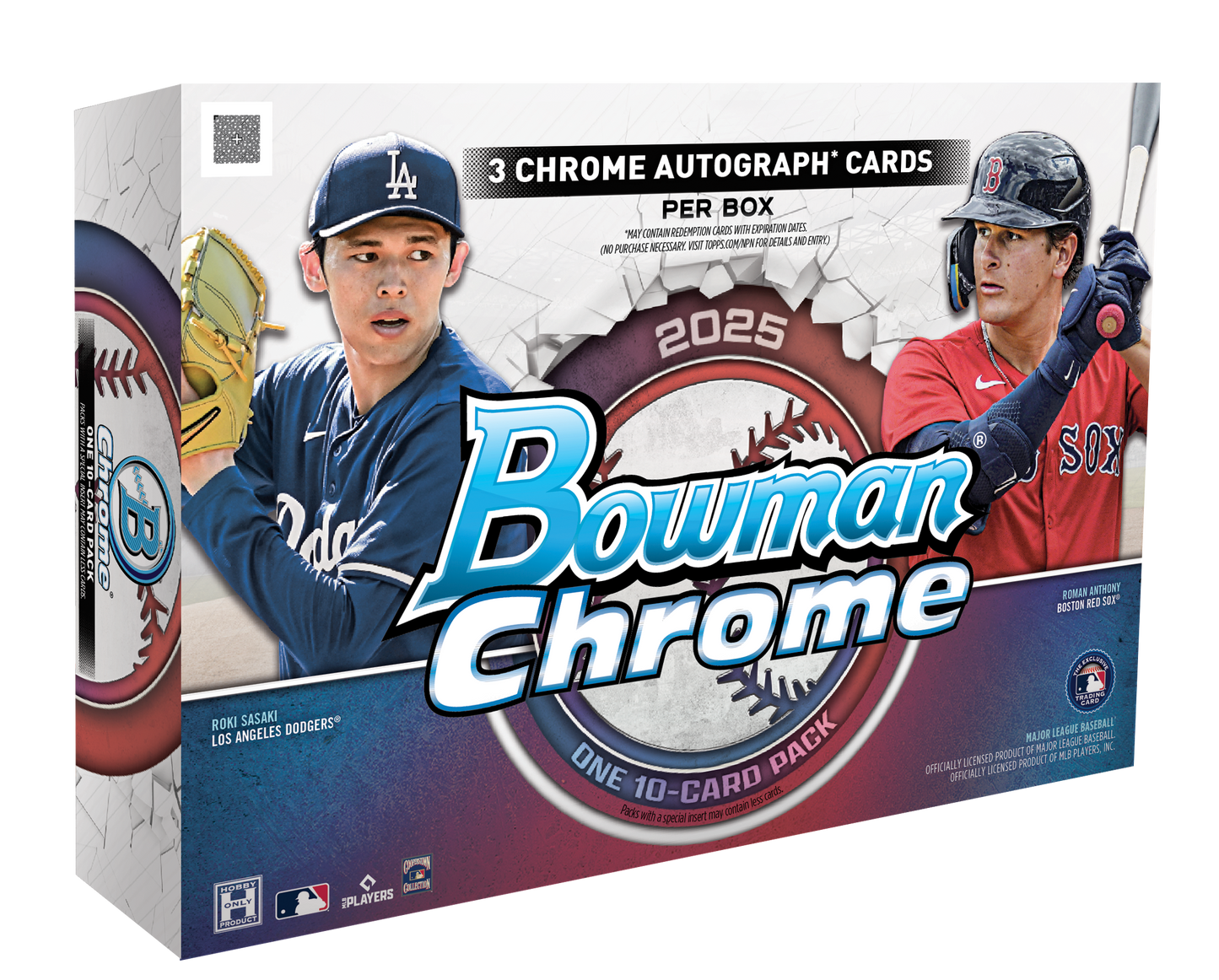 2025 Topps Bowman Chrome Baseball Breaker Delight Hobby Box