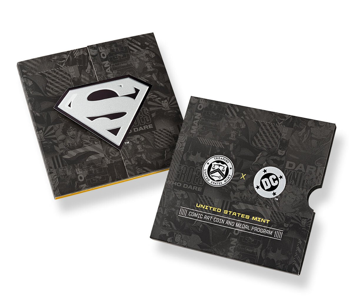 2025 US Mint Superman Comic Art One Ounce Silver Medal Coin