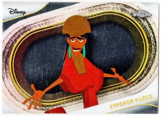 2025 Topps Chrome Disney Base Card 25 Emperor Kuzco