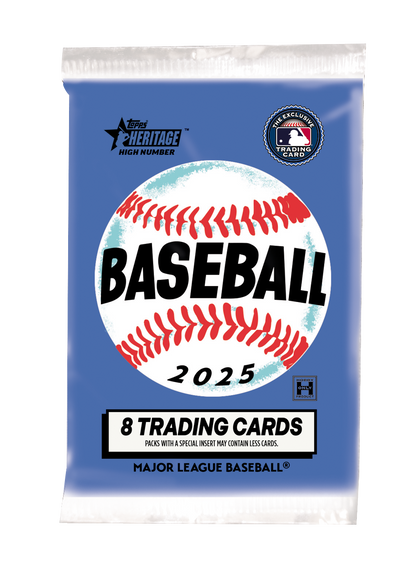 2025 Topps Heritage High Number Baseball Hobby Box
