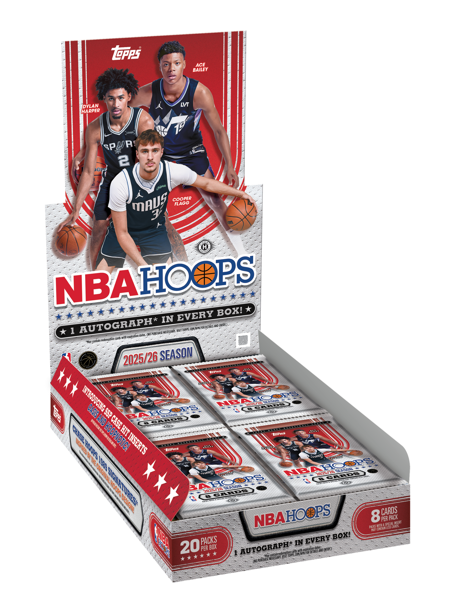 2025-26 Topps Hoops Basketball Hobby Box