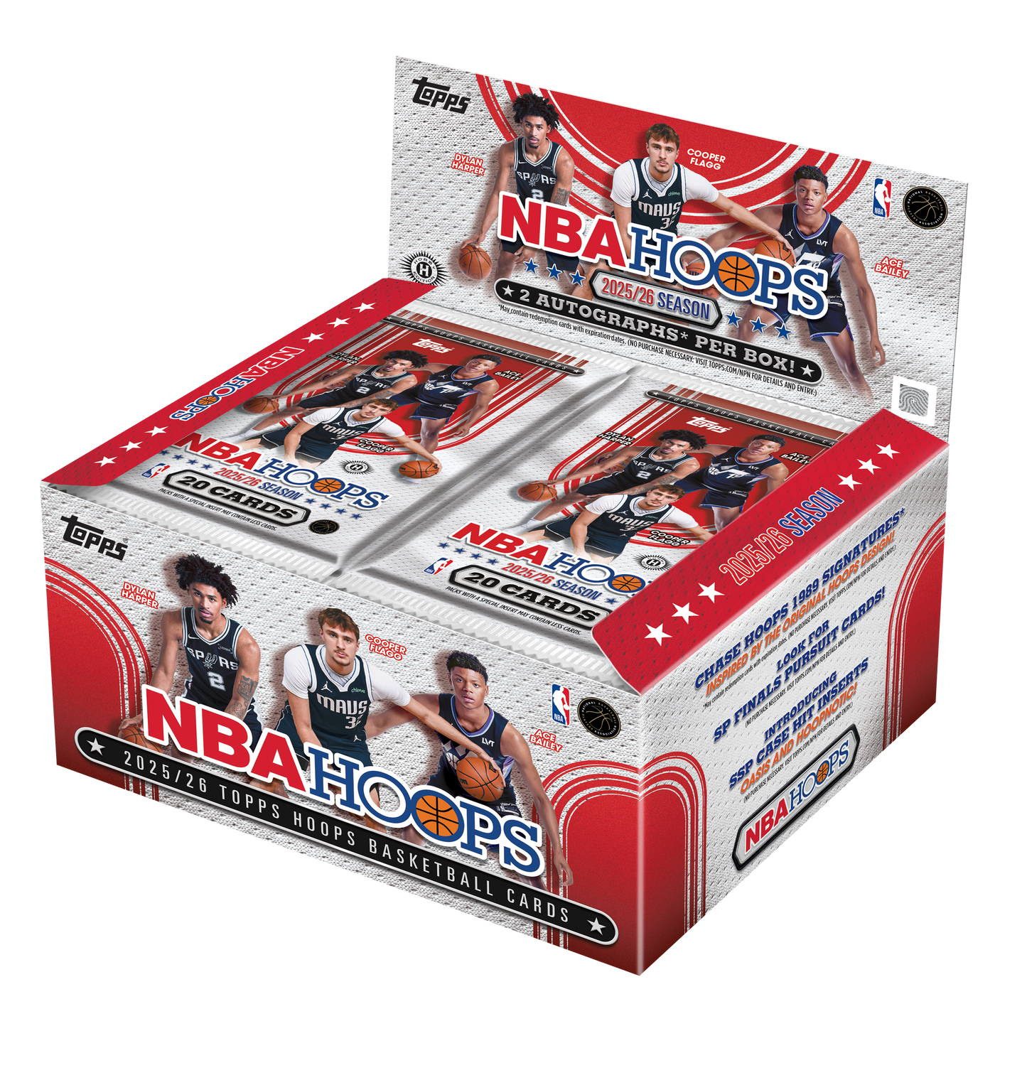2025-26 Topps Hoops Basketball Hobby Jumbo Box