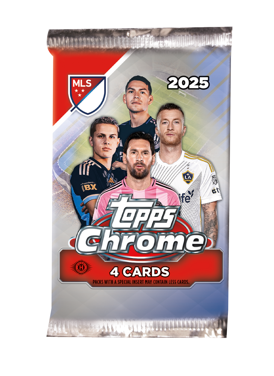 2025 Topps Chrome MLS Major League Soccer Pack
