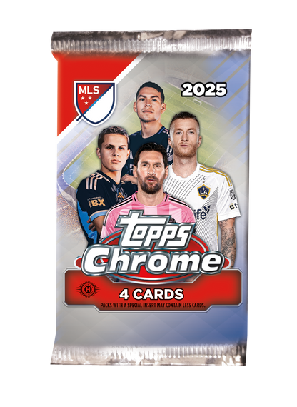 2025 Topps Chrome MLS Major League Soccer Pack