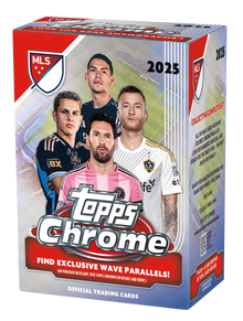 2025 Topps Chrome MLS Major League Soccer Value Box