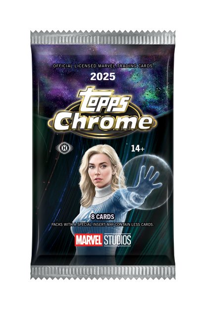2025 Topps Marvel Studios Chrome Hobby Box