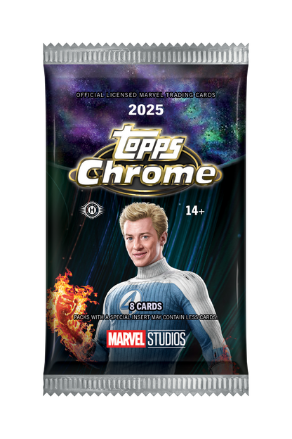 2025 Topps Marvel Studios Chrome Hobby Box