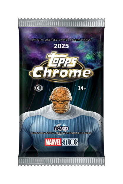 2025 Topps Marvel Studios Chrome Hobby Box