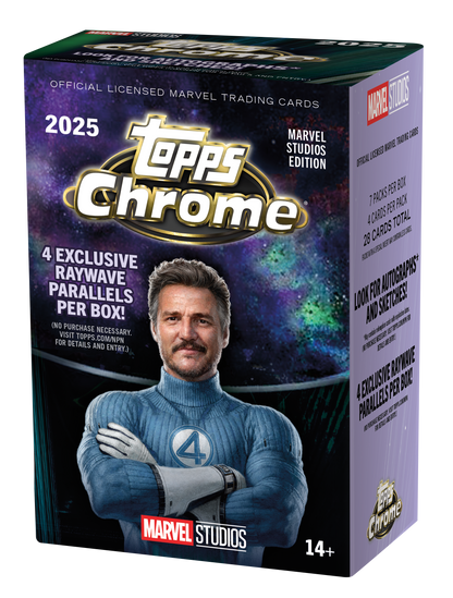 2025 Topps Marvel Studios Chrome Value Box