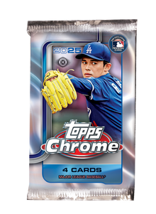 2025 Topps Chrome Baseball Hobby Pack