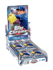 2025 Topps Chrome Baseball Hobby Box