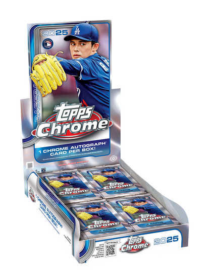 2025 Topps Chrome Baseball Hobby Pack