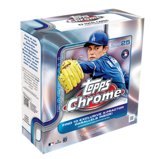 2025 Topps Chrome Baseball Mega Box