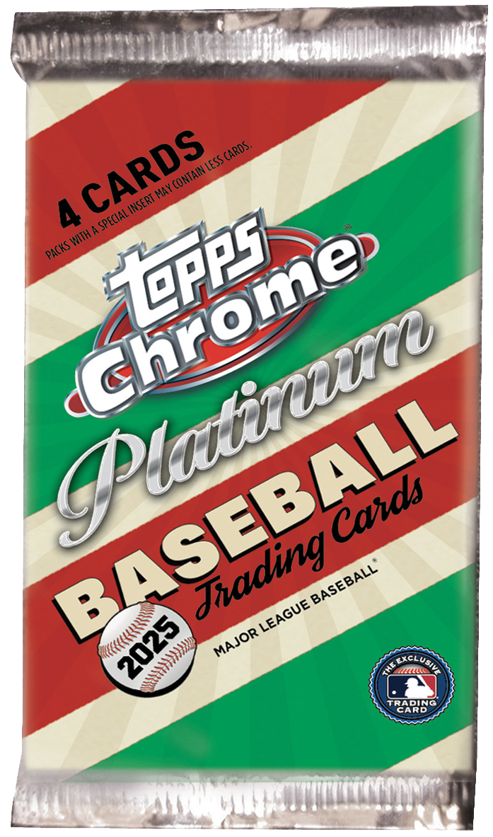 2025 Topps Chrome Platinum Anniversary Baseball Hobby Box