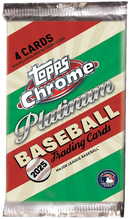 2025 Topps Chrome Platinum Anniversary Baseball Hobby Box