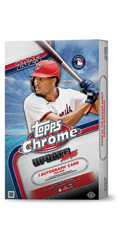 2025 Topps Chrome Update Baseball Hobby Box