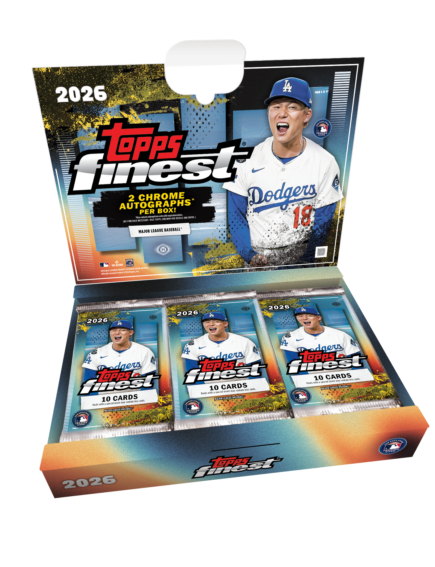 2026 Topps Finest MLB Baseball Hobby Box