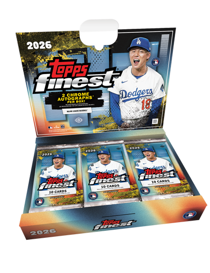 2026 Topps Finest MLB Baseball Hobby Box