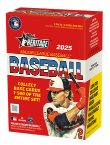 2025 Topps Heritage Baseball Value Blaster Box
